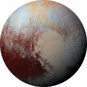 kruhová samolepicí vliesová fototapeta D1-021 - Pluto z kolekce Komar Dots
