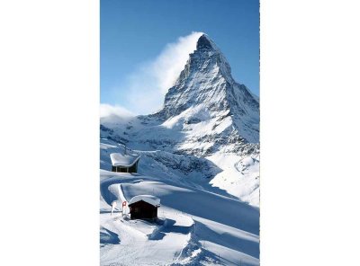 Vliesová fototapeta Matterhorn 150 x 250 cm + lepidlo zdarma / MS-2-0073 vliesové fototapety na zeď DIMEX