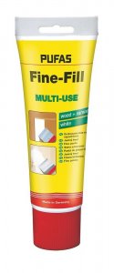 Jemný tmel Fine-Fill 400 g instantní k okamžitému použití / hotová stěrková hmota Pufas