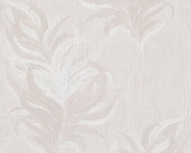 Vliesová tapeta barokní motiv, krémová, bílá 380091 / Tapety na zeď 38009-1 Mata Hari (0,53 x 10,05 m) A.S.Création