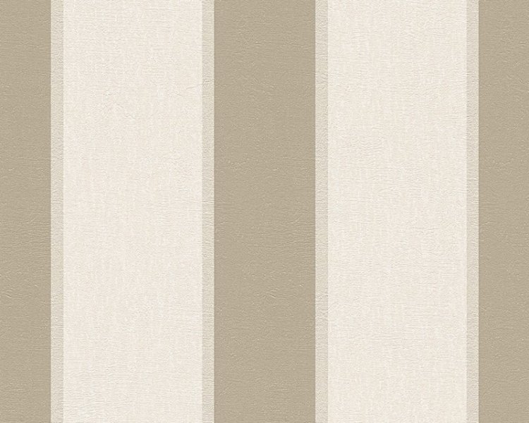 Luxusní vliesová tapeta béžové pruhy 96186-2 / Tapety na zeď 961862 Fleece Royal AS (0,53 x 10,05 m) A.S.Création