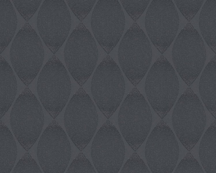 Vliesová tapeta 35714-4 černá geometrická / Tapety na zeď 357144 Esprit 13 (0,53 x 10,05 m) A.S.Création