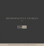 Katalog tapet METROPOLITAN STORIES - kolekce moderních vliesových tapet, inspirovaná životním stylem šesti evropských měst. Dokonalý soulad lifestylových tapet s moderním interiérem.