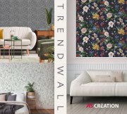 Nová kolekce tapet „Trendwall“ od společnosti „AS Création“ představuje řadu špičkových tapet pro individuální design moderních i mladistvých obytných prostor. Ať už stylové grafické návrhy, mnohostranná květinová aranžmá nebo módní cihlové a zvířecí tisky. V katalogu tapet TRENDWALL je pro každého něco!