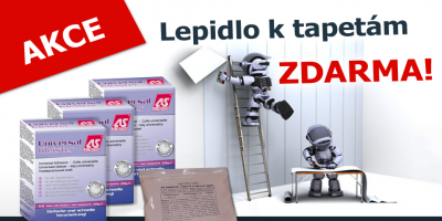 Lepidlo k tapetám ZDARMA