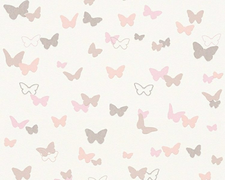 Dětská tapeta růžoví motýli 30289-1 / Vliesové tapety pro děti 302891 Esprit Kids 5 (0,53 x 10,05 m) A.S.Création