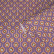 Vliesová tapeta retro, geometrická - růžová, fialová, oranžová 395372 / Tapety na zeď 39537-2 retro Chic (0,53 x 10,05 m) A.S.Création