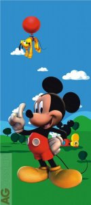 Fototapeta Mickey Mouse FTDNV-5407 / Fototapety pro děti Disney (90 x 202 cm) AG Design