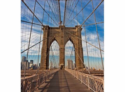 Vliesová fototapeta Brooklynský most 225 x 250 cm + lepidlo zdarma / MS-3-0005 vliesové fototapety na zeď DIMEX