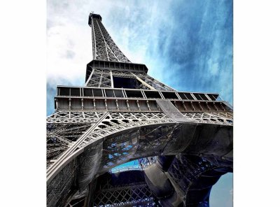 Vliesová fototapeta Eiffelová věž 225 x 250 cm + lepidlo zdarma / MS-3-0026 vliesové fototapety na zeď DIMEX
