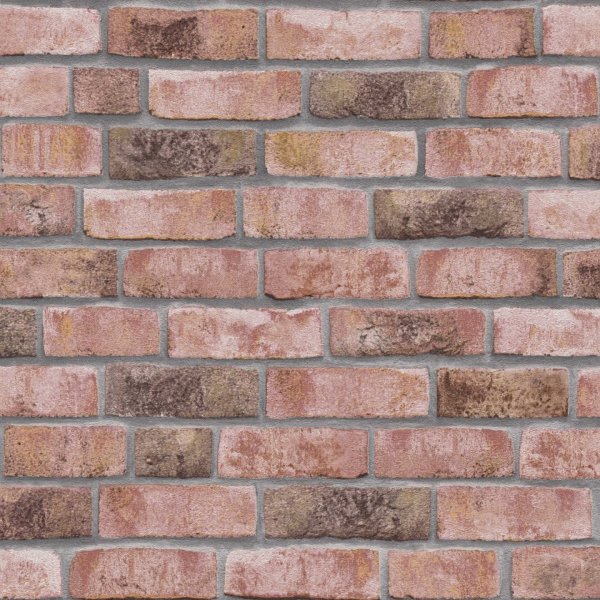 Vliesová tapeta cihly, hnědá, červená, 388121 / Tapety na zeď 38812-1 Bricks & Stones (0,53 x 10,05 m) A.S.Création