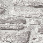 Vliesová tapeta vzor přírodního kamene, resp. kamenné stěny v šedé barvě - vliesová tapeta na zeď od A.S.Création