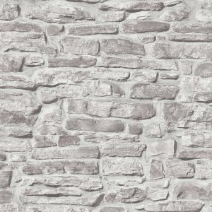 Vliesová tapeta přírodní kámen, kamenná stěna, šedá, 388152 / Tapety na zeď 38815-2 Bricks & Stones (0,53 x 10,05 m) A.S.Création