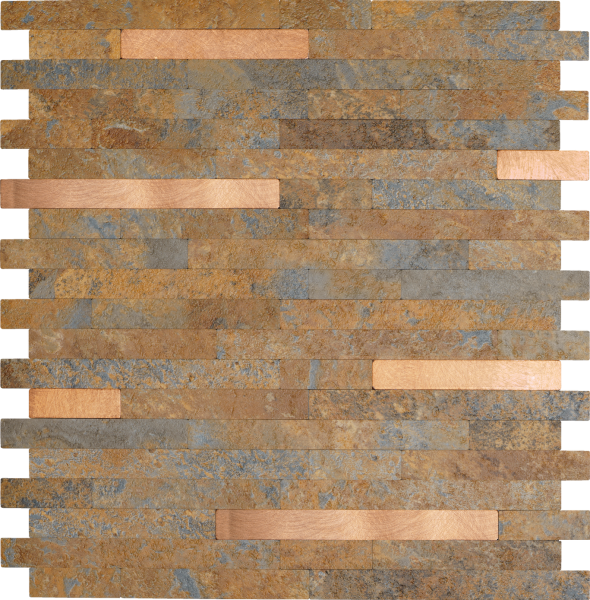 Břidlice, břidlicové vlysy, dlaždice 29,7 x 29,2 cm, 2704007 / obklady, prémiové samolepicí dlaždice na zeď d-c-fix