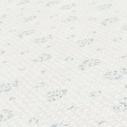 Vliesová tapeta s jemným shabby chic květinovým vzorem - modrá, krémová, šedá - matná, mírně strukturovaná vliesová tapeta na zeď od A.S.Création z kolekce Maison Charme