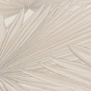 Vliesová tapeta béžovo-krémové palmové listy 390902 / Tapety na zeď 39090-2 Antigua (0,53 x 10,05 m) A.S.Création