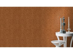 Vliesová tapeta oranžový zámecký vzor 746341 / Tapety na zeď Indian style (0,53 x 10,05 m) Rasch