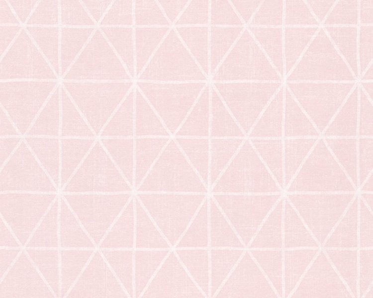 Vliesová tapeta 34137-2 retro růžová grafická / Tapety na zeď 341372 Scandinavian Style (0,53 x 10,05 m) A.S.Création