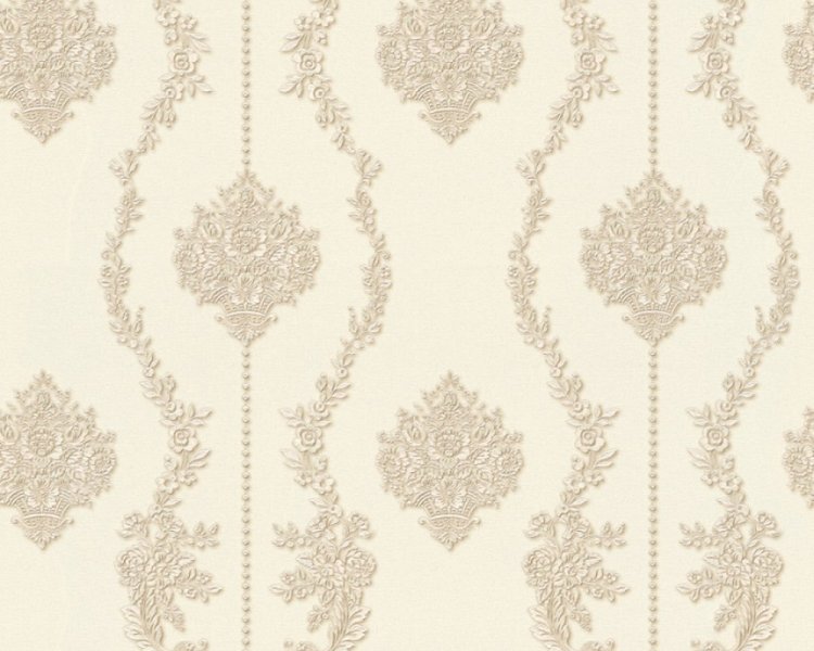 Vliesová tapeta 34493-1 zámecká béžová metalická / Tapety na zeď 344931 Chateau 5 (0,53 x 10,05 m) A.S.Création