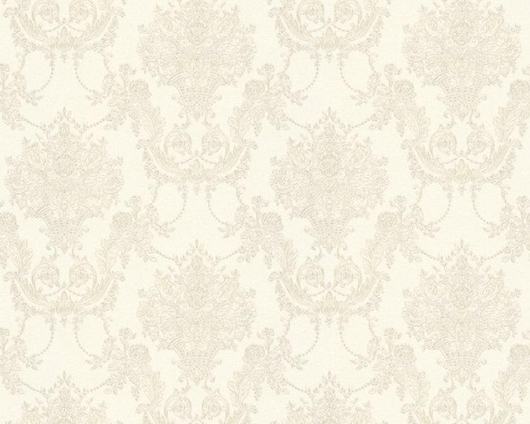 Vliesová tapeta 34492-3 zámecká stříbrná / Tapety na zeď 344923 Chateau5 (0,53 x 10,05 m) A.S.Création