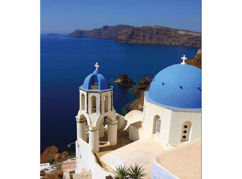 Vliesová fototapeta Santorini 225 x 250 cm + lepidlo zdarma / MS-3-0199 vliesové fototapety na zeď DIMEX