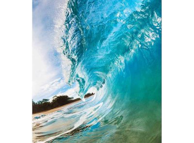 Vliesová fototapeta Vlny oceánu 225 x 250 cm + lepidlo zdarma / MS-3-0213 vliesové fototapety na zeď DIMEX