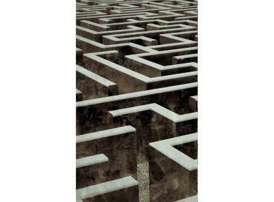 Vliesová fototapeta 3D labyrint 150 x 250 cm + lepidlo zdarma / MS-2-0279 vliesové fototapety na zeď DIMEX