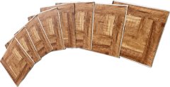 Samolepicí podlahové PVC čtverce staré dřevo (30,5 x 30,5 cm) DF0021 / samolepící vinylové podlahy - PVC dlaždice HCS deco