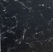 Samolepicí podlahové PVC dlaždice DECO FLOOR černý mramor se strukturou DF0031
