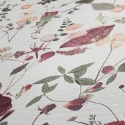 Květovaná vliesová tapeta ve venkovském stylu, matná s jemnou texturou, kombinace šedé, zelené, červené a bílé barvy - kolekce PintWalls II - německý výrobce A.S.Création
