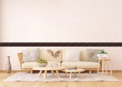 Samolepicí bordura větve a ptáčci (5 m x 13,8 cm) / Dekorativní samolepicí bordury AG Design WB8259