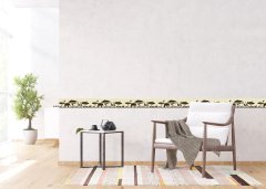 Samolepicí bordura džungle (5 m x 13,8 cm) / Dekorativní samolepicí bordury AG Design WB8265