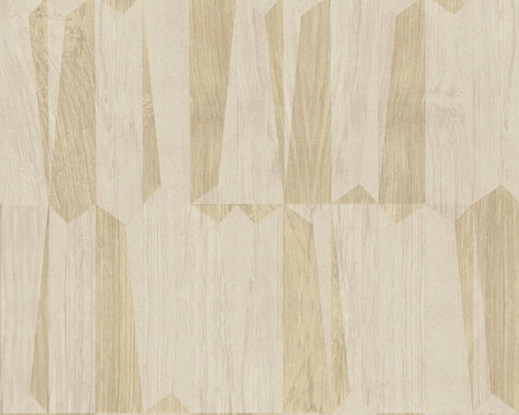Vliesová tapeta grafická béžová, krémová 387432 / Tapety na zeď 38743-2 Nara (0,53 x 10,05 m) A.S.Création
