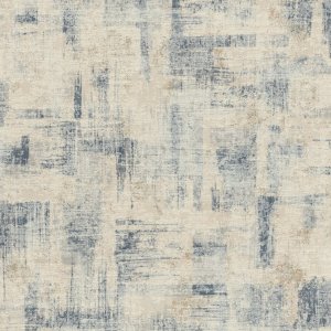 Vliesová tapeta strukturální Shabby Chic krémová, modrá  650457 / Vliesové tapety na zeď Andy Wand (0,53 x 10,05 m) Rasch