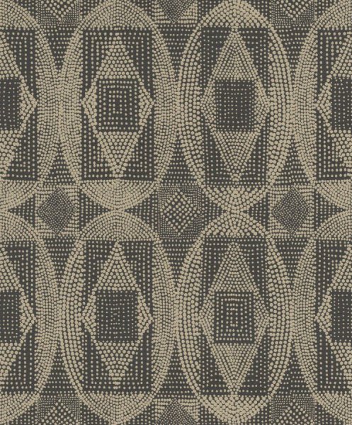 Vliesová tapeta Barbara Becker 861839 černá, šedá, geometrická / Tapety na zeď b.b home passion VI (0,53 x 10,05 m) Rasch
