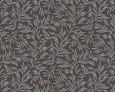 Vliesová tapeta 33326-5 černá, stříbrná, rostliny / Tapety na zeď 333265 AP Alpha (0,53 x 10,05 m) A.S.Création