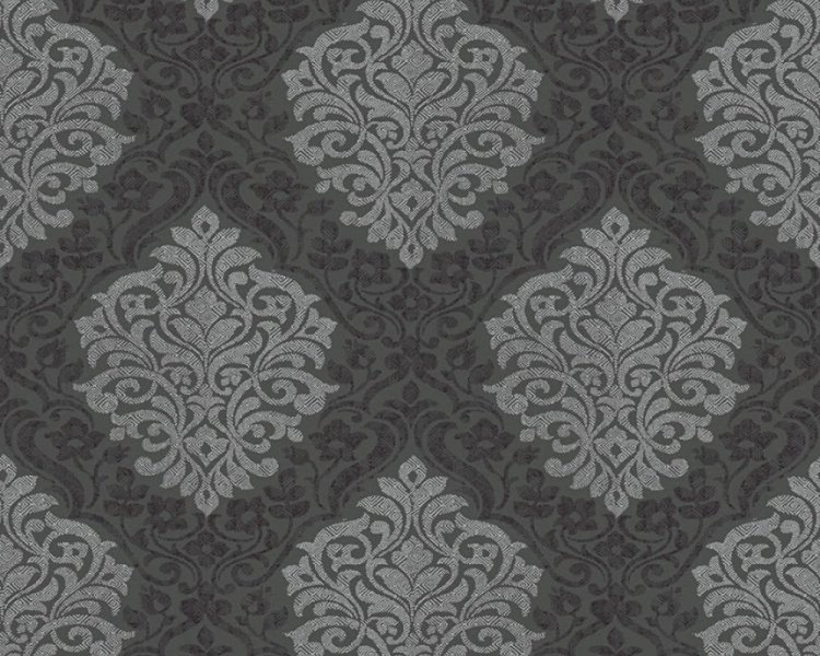 Vliesová tapeta 32480-4 černá barokní, zámecká / Tapety na zeď 324804 AP Alpha (0,53 x 10,05 m) A.S.Création