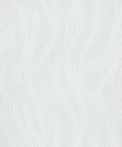 Vliesová tapeta bílé vlnky 0,53 x 10,05 m / Tapety na zeď Mona 82476 Marburg