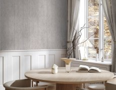 Vliesová tapeta šedé pruhy 0,53 x 10,05 m / Tapety na zeď Mona 89004 Marburg