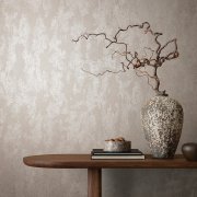 Vliesová tapeta betonová stěrka stříbrná 0,53 x 10,05 m / Tapety na zeď City Romance 34274 Marburg