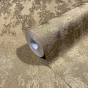 Vliesová tapeta betonová stěrka zlatá 0,53 x 10,05 m / Tapety na zeď City Romance 34280 Marburg