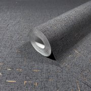 Vliesová tapeta černá jednobarevná 0,53 x 10,05 m / Tapety na zeď City Romance 35111 Marburg