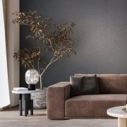 Vliesová tapeta černá jednobarevná 0,53 x 10,05 m / Tapety na zeď City Romance 35111 Marburg