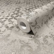 Vliesová tapeta retro, grafická, stříbrná 0,53 x 10,05 m / Tapety na zeď City Romance 35118 Marburg