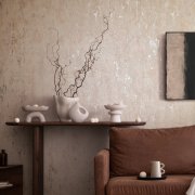 Vliesová tapeta hnědá betonová stěrka 0,53 x 10,05 m / Tapety na zeď City Romance 35124 Marburg