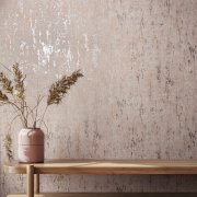 Vliesová tapeta hnědá betonová stěrka 0,53 x 10,05 m / Tapety na zeď City Romance 35124 Marburg