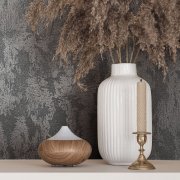 Vliesová tapeta černá betonová stěrka 0,53 x 10,05 m / Tapety na zeď City Romance 35130 Marburg