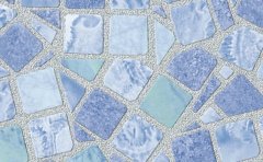 samolepicí fólie modrá mozaika