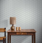 Vliesová tapeta modré drobné kytičky (0,53 x 10,05 m) / Vliesové tapety na zeď Farm Living 709360 Rasch