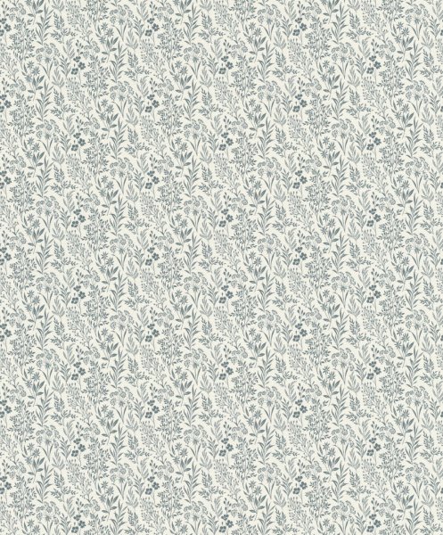 Vliesová tapeta modré drobné kytičky (0,53 x 10,05 m) / Vliesové tapety na zeď Farm Living 709360 Rasch